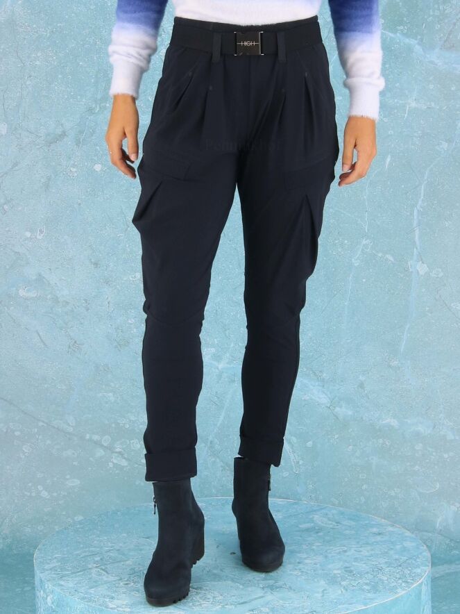 High trousers WALK TALL 702723 Black by