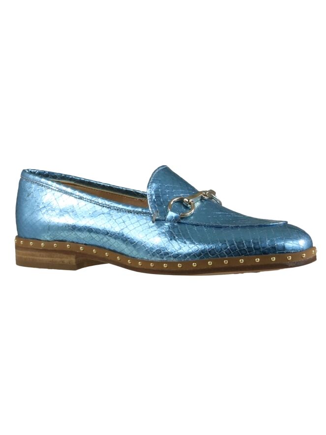 Mitica chaussures plates 33062 Bleu chez Penninkhof