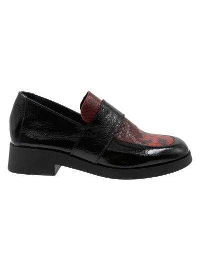 Arche Chaussure Plate noir/rouge TAIMOK